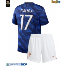 Maglie da calcio Francia William Saliba #17 Prima Maglia Bambino Mondiali 2026  Manica Corta + Pantaloni corti)